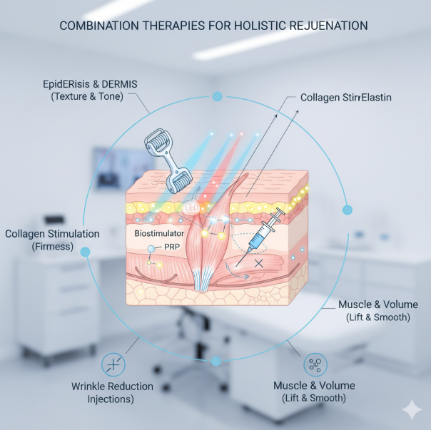 Can You Combine Wrinkle Reduction Treatments for Better Results