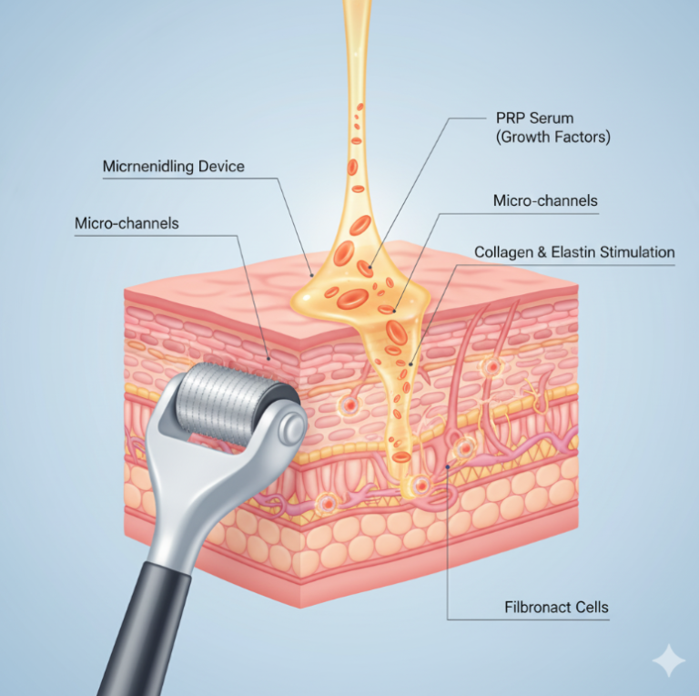 Can Microneedling with PRP Reduce Wrinkles Effectively?