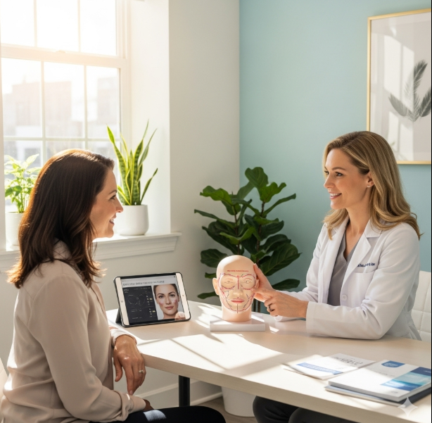 Your First Volume Loss Consultation at Sunrise Aesthetics