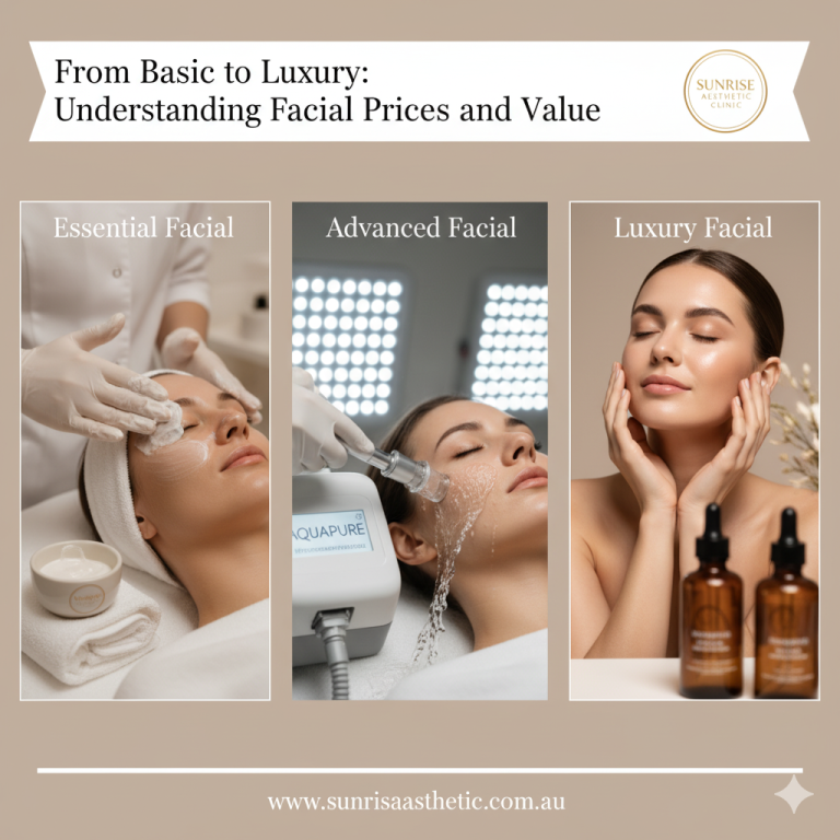 From Basic to Luxury Facial Treatments in Sydney | Sunrise Aesthetics
